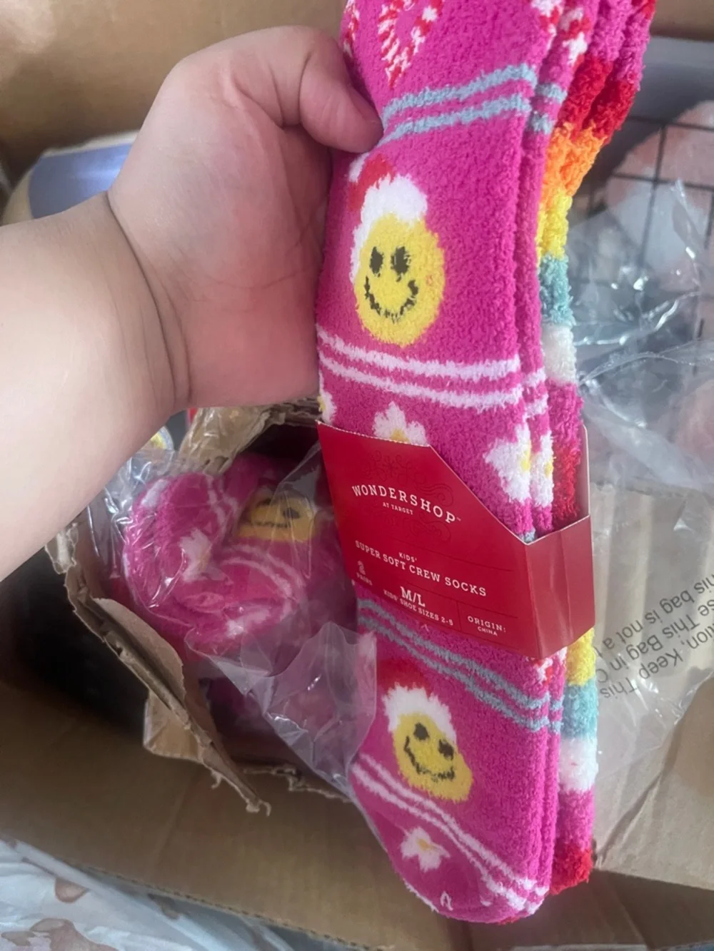 Wondershop 2 pack  Cozy Crew Socks